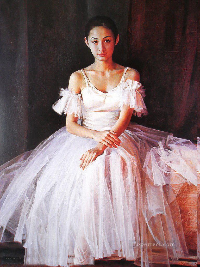 Ballerina Guan Zeju11 Chinese Oil Paintings